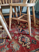 Load image into Gallery viewer, Farmhouse Country Pine Kitchen Dining Chairs