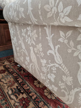 Load image into Gallery viewer, Antique Edwardian Large Two Seater Sofa