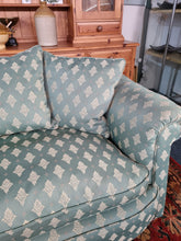 Load image into Gallery viewer, Antique Edwardian Sofa In A Beautiful Fabric