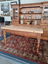 Load image into Gallery viewer, Farmhouse Scrub Top Pine Dining Table