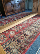 Load image into Gallery viewer, Oak Dining Table and Eight Chairs HUGE