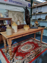 Load image into Gallery viewer, Victorian Pine Pantry/Kitchen Table
