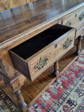 Load image into Gallery viewer, Oak Dresser Base With Pot Board Base