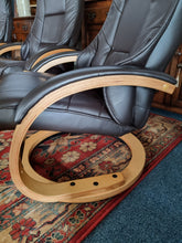 Load image into Gallery viewer, Recliner Swivel Chair And Footstool