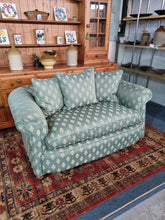 Load image into Gallery viewer, Antique Edwardian Sofa In A Beautiful Fabric