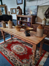 Load image into Gallery viewer, Victorian Pine Pantry/Kitchen Table