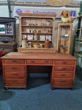 Load image into Gallery viewer, Twin Pedestal Desk