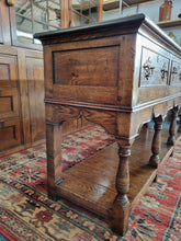 Load image into Gallery viewer, Oak Dresser Base With Pot Board Base