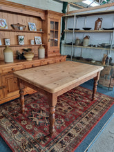 Load image into Gallery viewer, Farmhouse Scrub Top Pine Dining Table