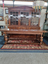 Load image into Gallery viewer, Oak Refectory Dining Table Farmhouse Kitchen Country House Table