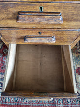 Load image into Gallery viewer, Substantial Early 20th Century Oak Twin Pedestal Desk