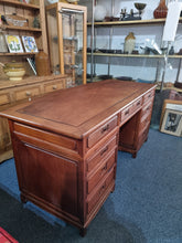 Load image into Gallery viewer, Twin Pedestal Desk