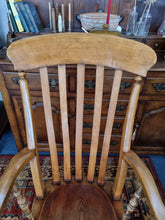 Load image into Gallery viewer, 19th Century Elm Grandfather Chair