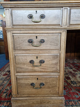Load image into Gallery viewer, Antique Oak Partner's Desk Early 20th Century