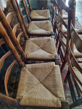 Load image into Gallery viewer, Ladderback Dining Chairs In Ash & Oak Set Of Eight
