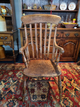 Load image into Gallery viewer, Oak Fireside Chair