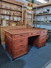 Load image into Gallery viewer, Twin Pedestal Desk