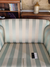 Load image into Gallery viewer, Duresta Two Seater Sofa In A Beautiful Stripe Fabric