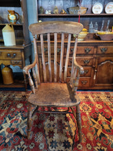 Load image into Gallery viewer, Oak Fireside Chair