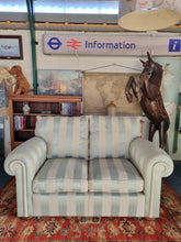 Load image into Gallery viewer, Duresta Two Seater Sofa In A Beautiful Stripe Fabric