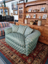 Load image into Gallery viewer, Antique Edwardian Sofa In A Beautiful Fabric