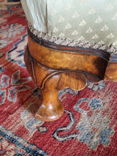 Load image into Gallery viewer, Early 20thC Art Deco Mahogany and Cane Bergere Chair