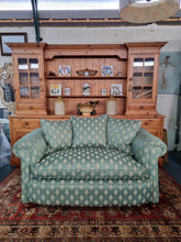 Load image into Gallery viewer, Antique Edwardian Sofa In A Beautiful Fabric