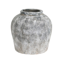 Load image into Gallery viewer, Aged Stone Ceramic Vase
