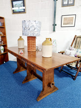 Load image into Gallery viewer, Oak Refectory Table - Charlotte Rose Interiors