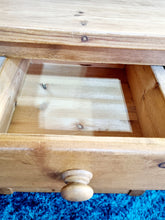 Load image into Gallery viewer, Pine Pot Board Side Table Kitchen Table Lamp Table