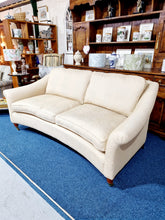 Load image into Gallery viewer, Handmade Large Two Seater Sofa With Brass Castors
