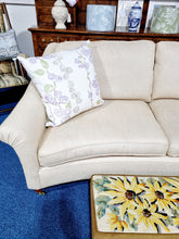 Load image into Gallery viewer, Handmade Large Two Seater Sofa With Brass Castors