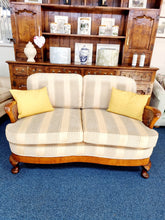 Load image into Gallery viewer, Antique Edwardian 1920's Walnut Bergere Suite