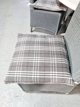 Load image into Gallery viewer, Pedestal Dining Table & Six Rattan Dining Chairs