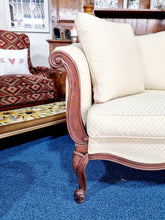 Load image into Gallery viewer, Mahogany Show Frame Three Seater Sofa