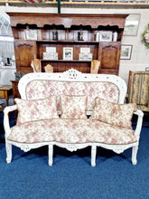 Load image into Gallery viewer, French Style Floral Sofa - Charlotte Rose Interiors