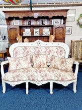 Load image into Gallery viewer, French Style Floral Sofa - Charlotte Rose Interiors