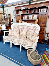 Load image into Gallery viewer, French Style Floral Sofa - Charlotte Rose Interiors