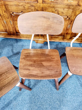 Load image into Gallery viewer, Set Of Four Vintage Dining Chairs