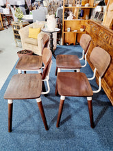 Load image into Gallery viewer, Set Of Four Vintage Dining Chairs