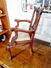 Load image into Gallery viewer, Mahogany Miniature Chair In The Chippendale Style