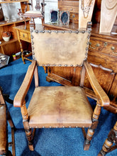 Load image into Gallery viewer, Set of Six Victorian Carolean Style Dining Chairs