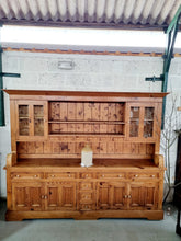 Load image into Gallery viewer, Large Farmhouse Pine Dresser