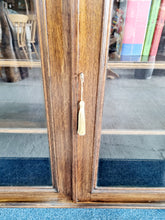 Load image into Gallery viewer, Victorian Glazed Oak Bookcase