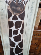 Load image into Gallery viewer, Original art work of a Giraffe by a circus sign writer