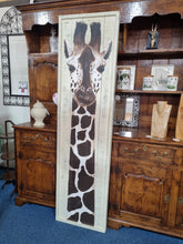 Load image into Gallery viewer, Original art work of a Giraffe by a circus sign writer