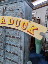 Load image into Gallery viewer, Hook A Duck Original Artwork Banner By A Circus Sign Writer