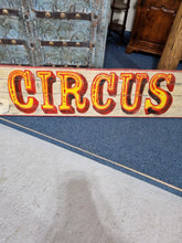 Load image into Gallery viewer, Circus Banner Original Artwork By a Circus Sign Writer