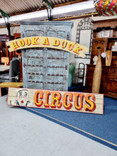 Load image into Gallery viewer, Hook A Duck Original Artwork Banner By A Circus Sign Writer
