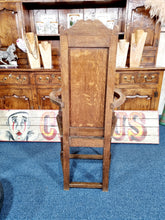 Load image into Gallery viewer, Solid Oak High Back Chair